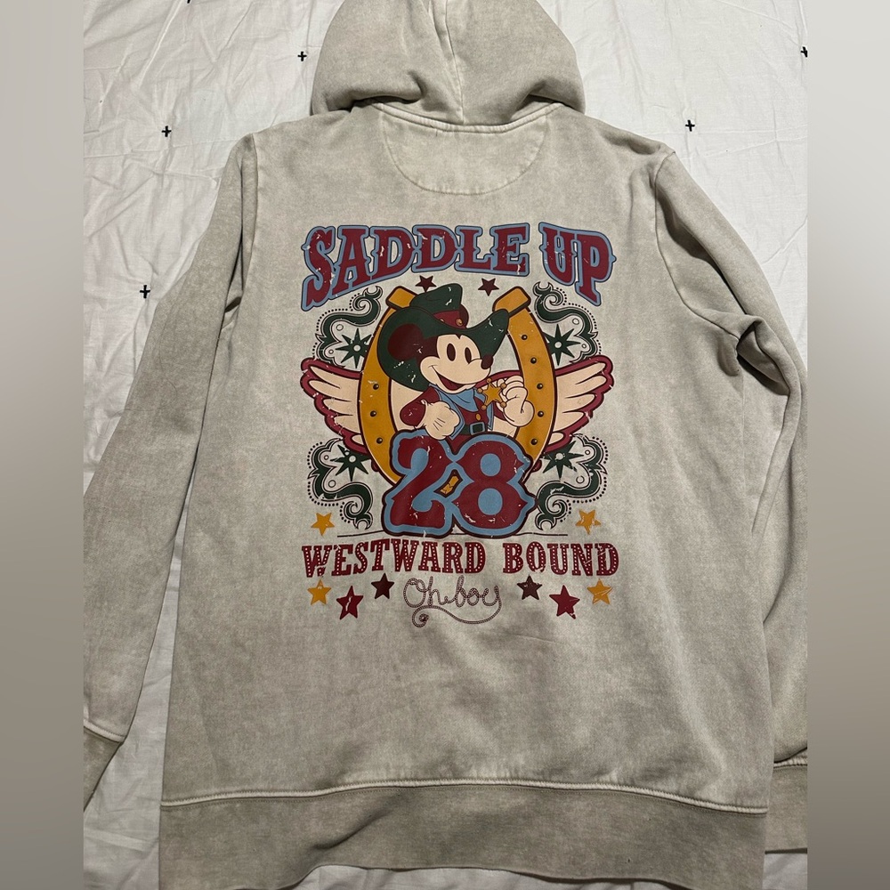 Loungefly Disney Western Mickey Mouse Unisex Hoodie